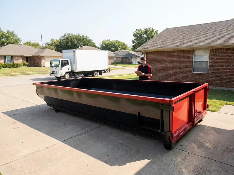 15-Yard Dumpster Rental in Dallas, TX